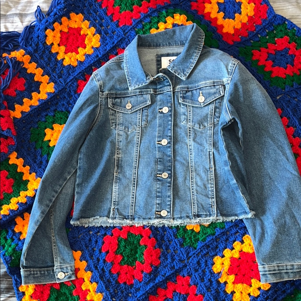 SO Blue Jean Jacket Girl